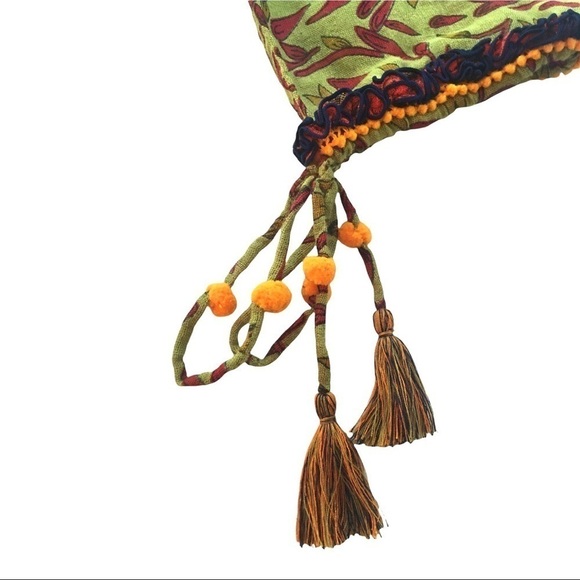 Poupette St Barth Bobo Tiered Pleated Ruffled Floral Mini Dress New with Tags - Picture 13 of 16